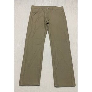 Levi's Mens Workwear Pants 38x32 Beige Khaki Cotton Blend Straight Leg